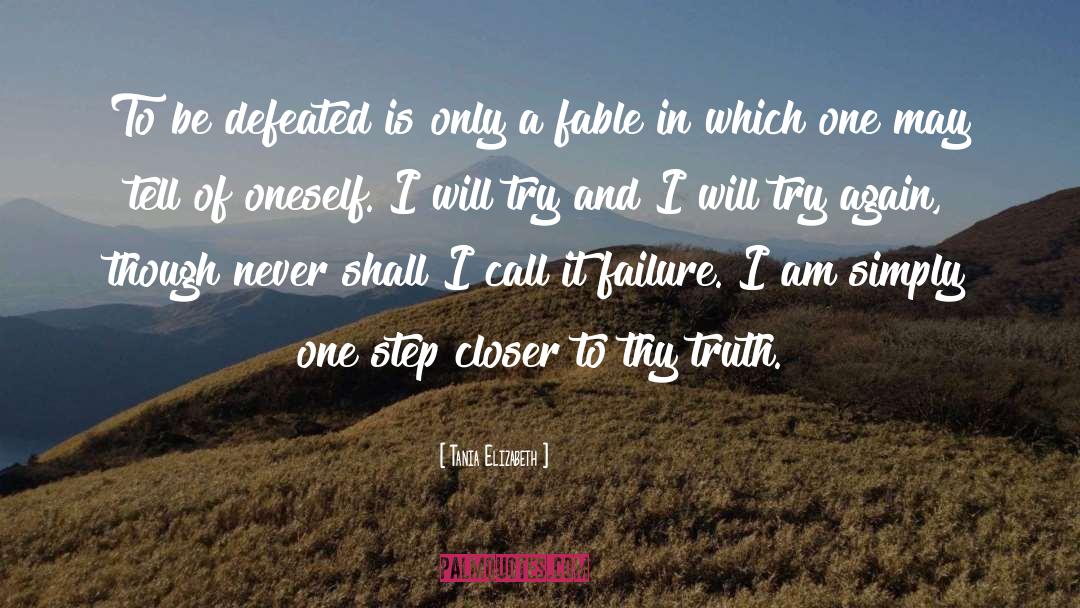 Fable quotes by Tania Elizabeth
