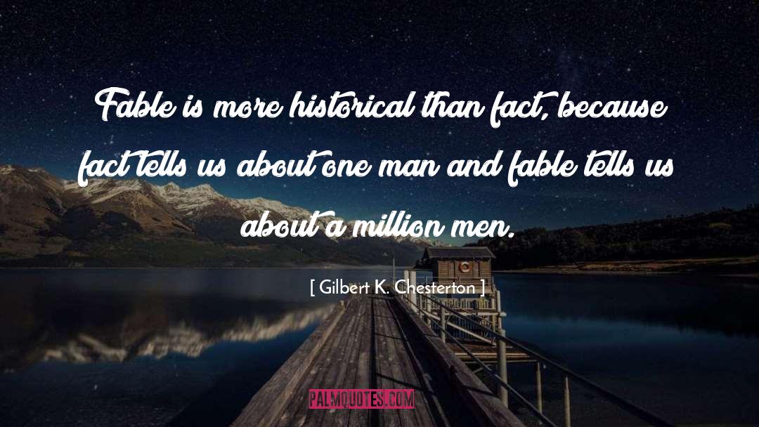 Fables quotes by Gilbert K. Chesterton