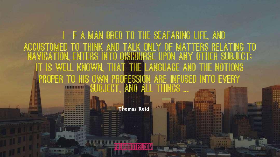 Fabric quotes by Thomas Reid