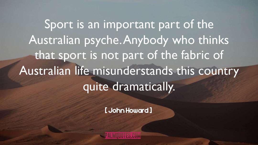 Fabric quotes by John Howard