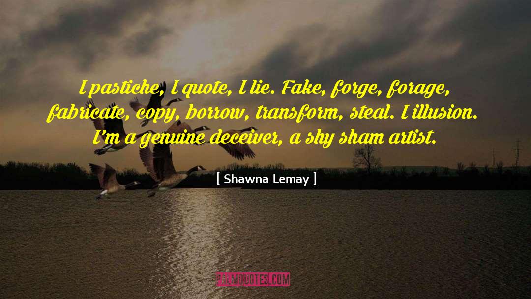 Fabricate quotes by Shawna Lemay