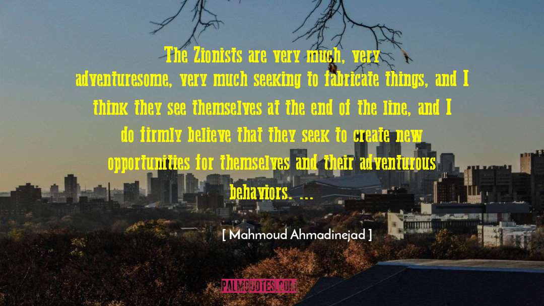 Fabricate quotes by Mahmoud Ahmadinejad