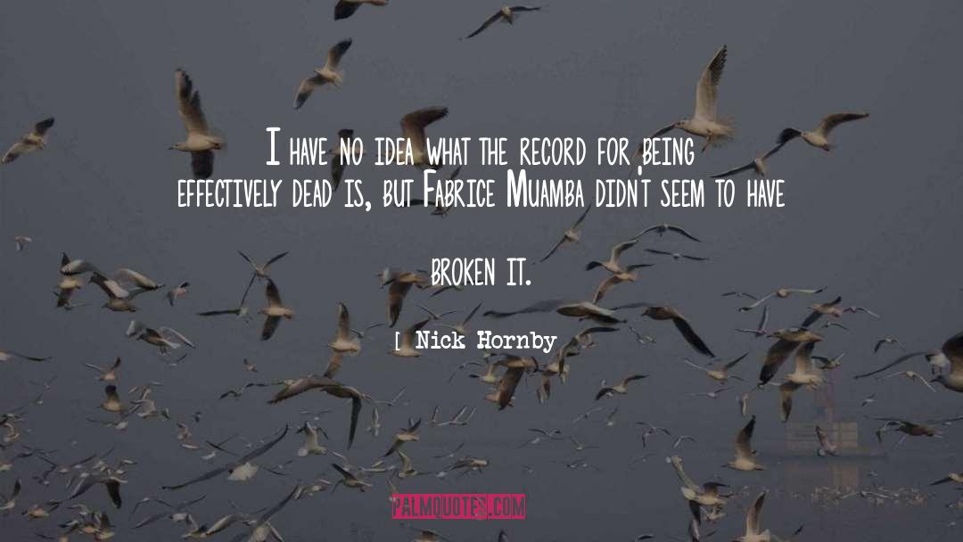 Fabrice quotes by Nick Hornby