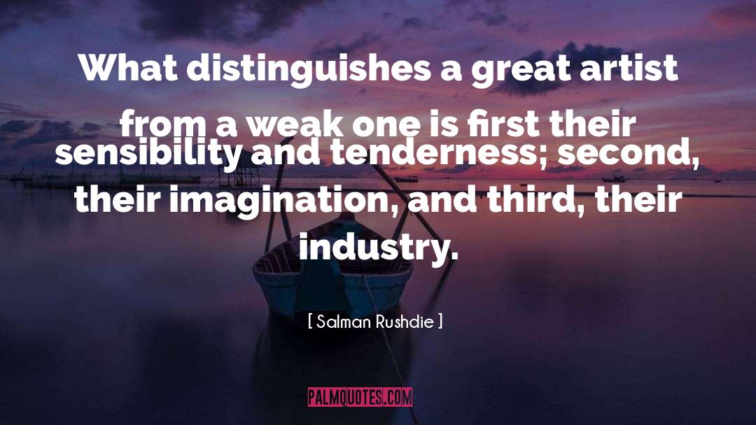 Fabritius Artist quotes by Salman Rushdie