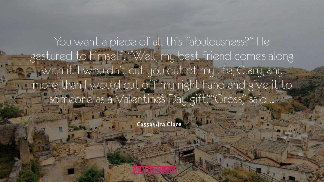 Fabulousness quotes by Cassandra Clare