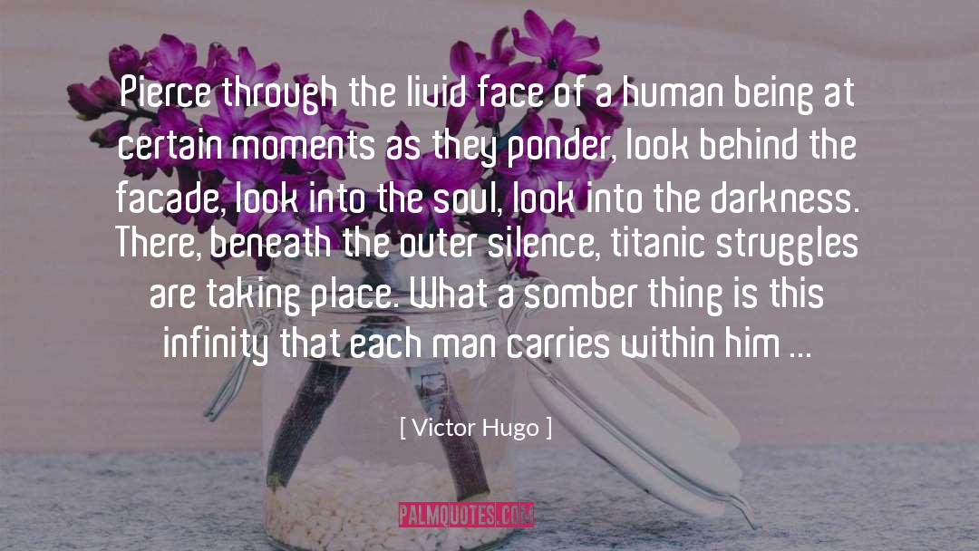 Facade quotes by Victor Hugo