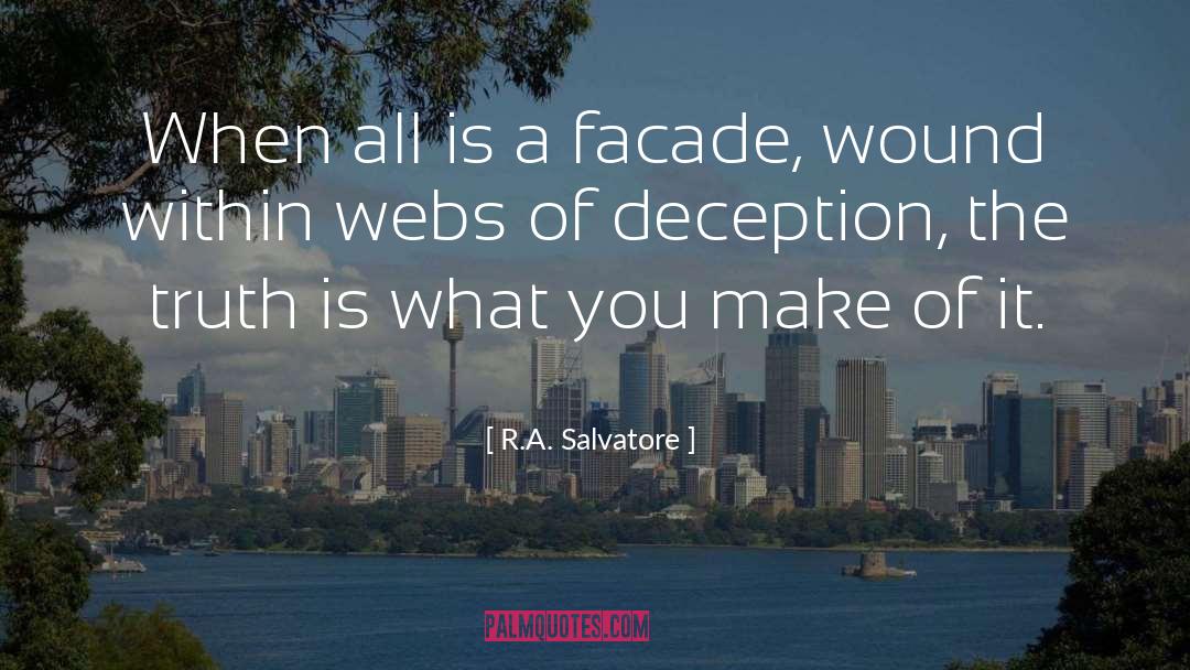 Facade quotes by R.A. Salvatore