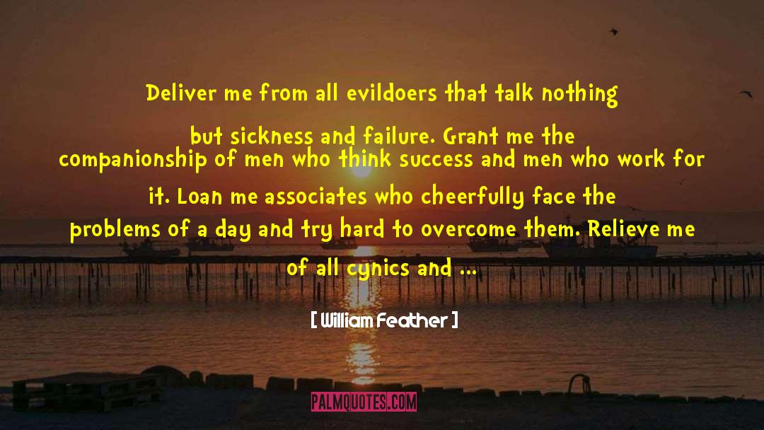 Face Fears quotes by William Feather