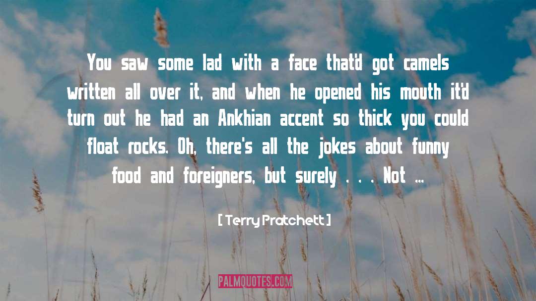Face Pr quotes by Terry Pratchett