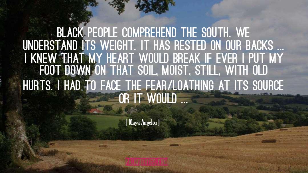 Face The Fear quotes by Maya Angelou