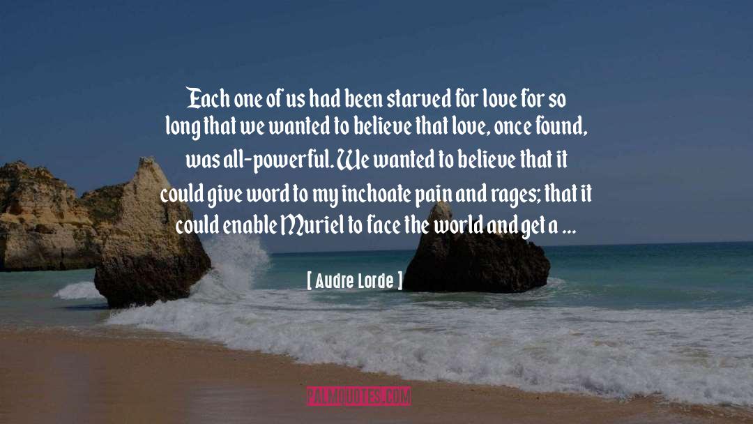 Face The World quotes by Audre Lorde