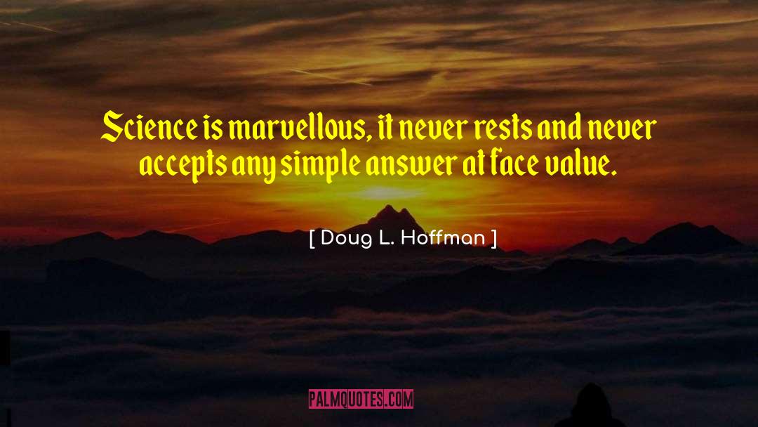 Face Value quotes by Doug L. Hoffman
