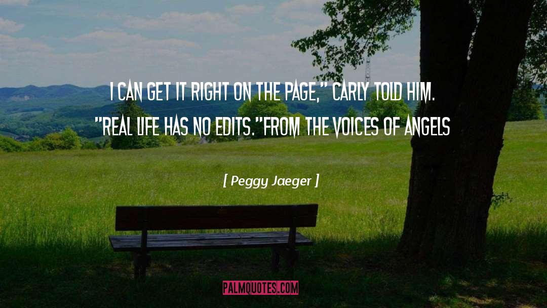 Facebook Page quotes by Peggy Jaeger