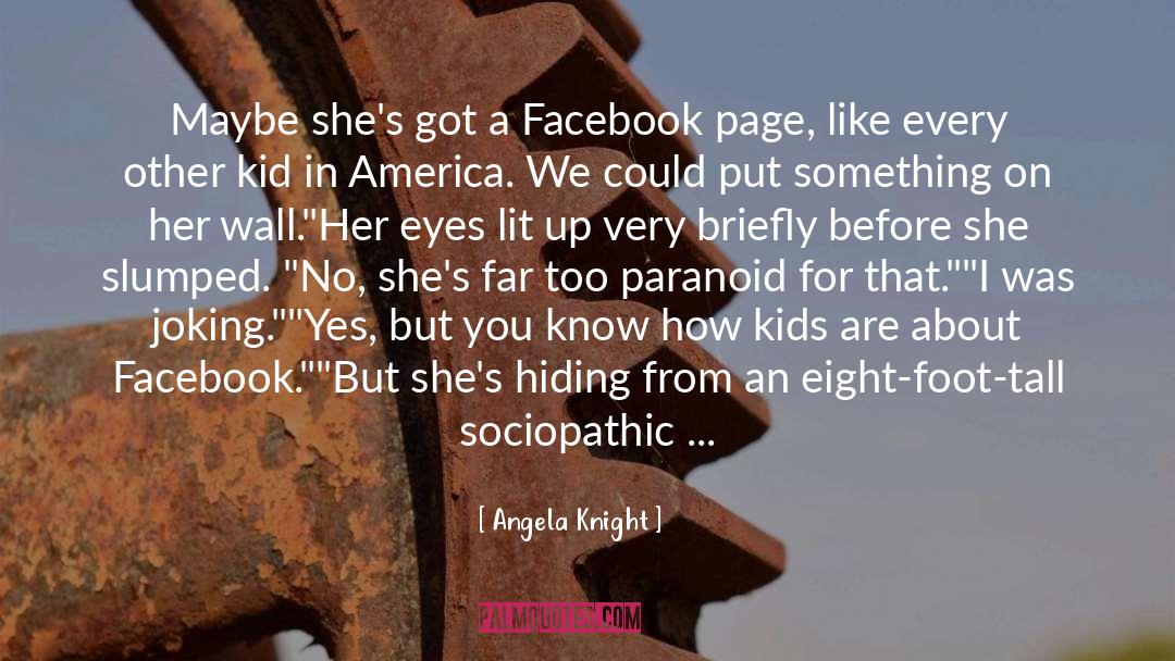 Facebook Page quotes by Angela Knight