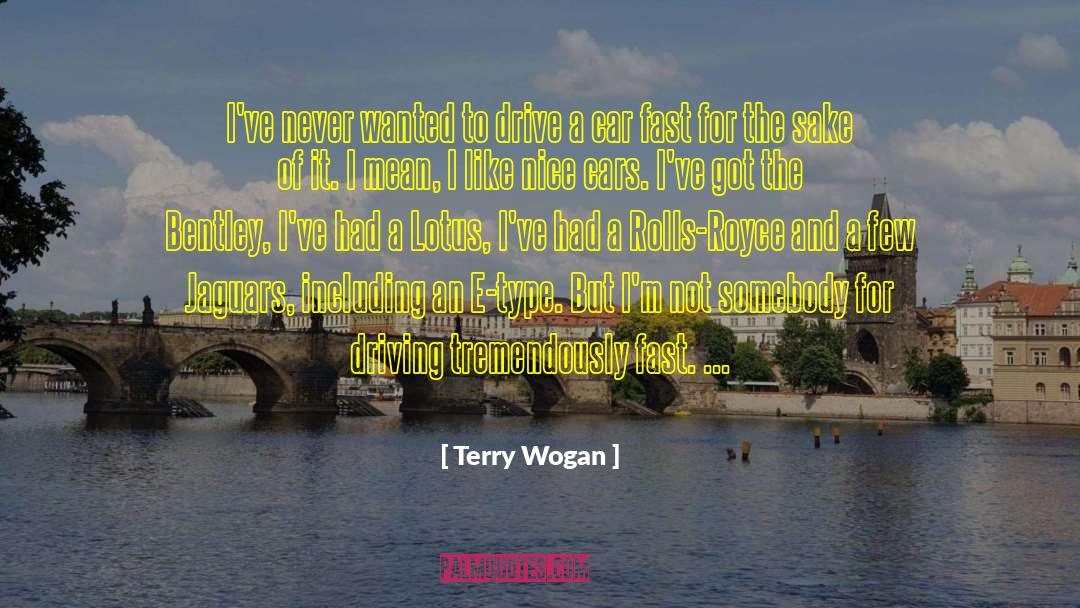 Facedown Lotus quotes by Terry Wogan