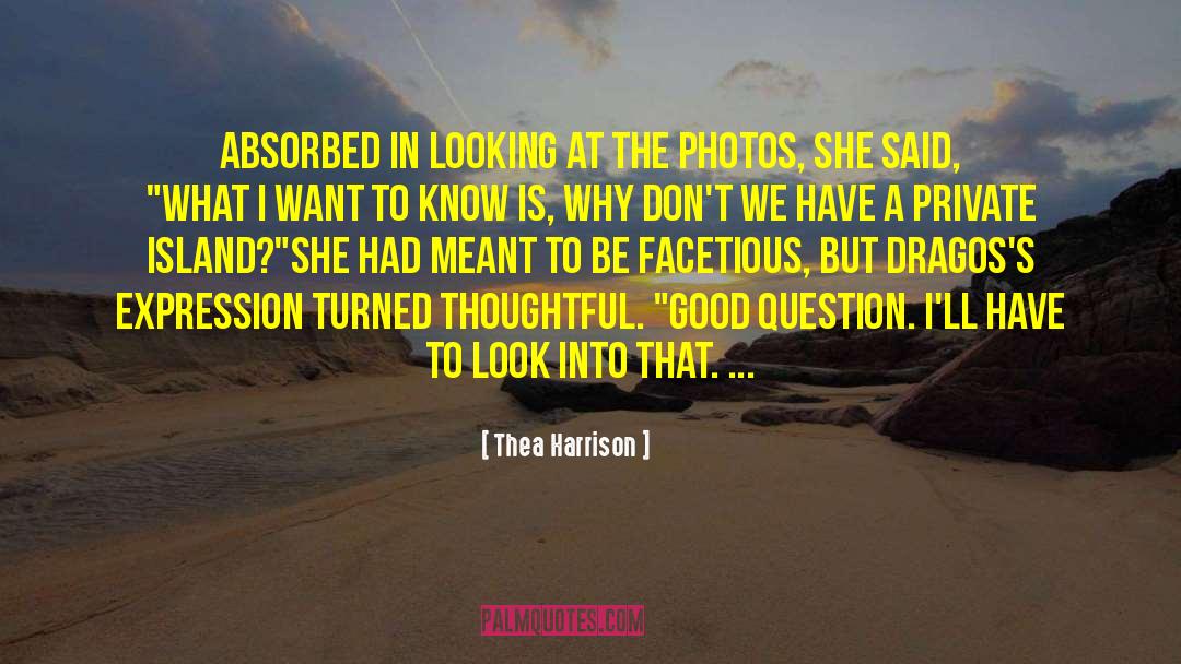 Facetious quotes by Thea Harrison