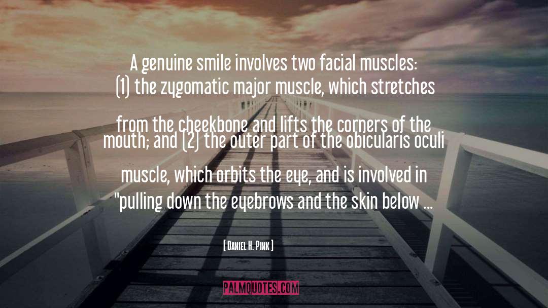 Facial Muscles quotes by Daniel H. Pink