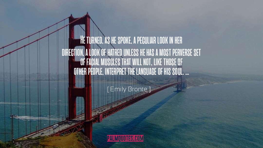 Facial Muscles quotes by Emily Bronte