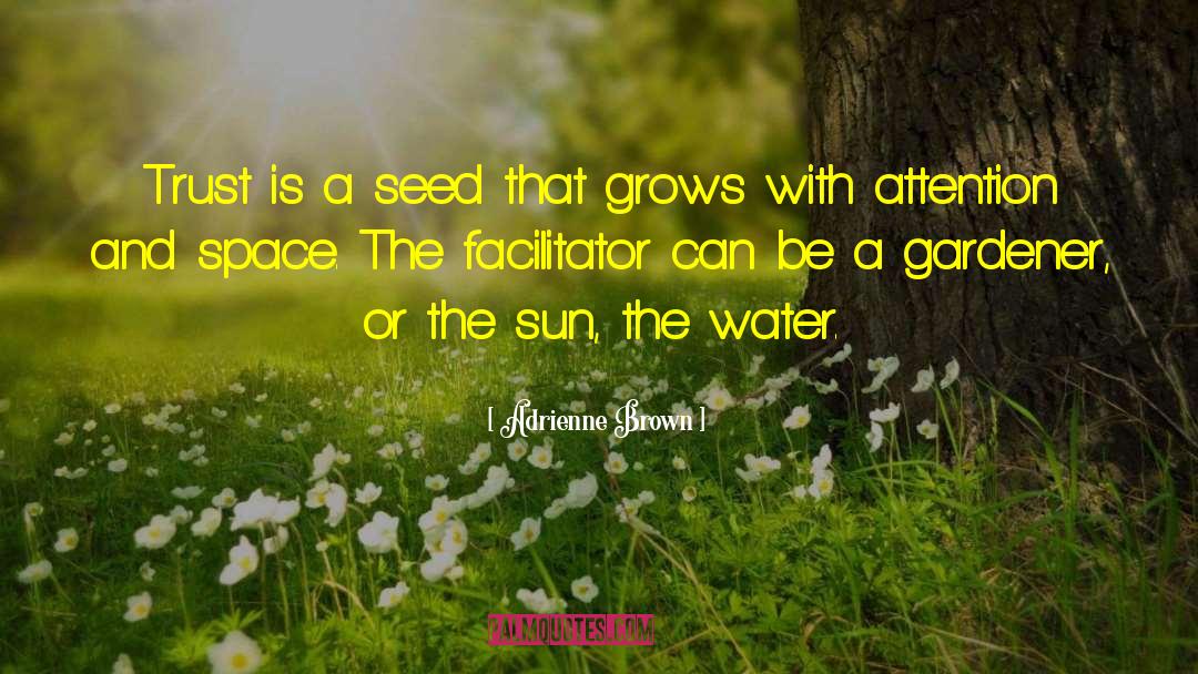 Facilitator quotes by Adrienne Brown