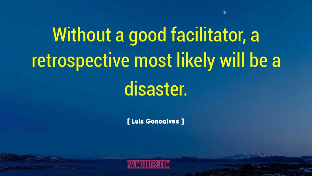 Facilitator quotes by Luis Goncalves