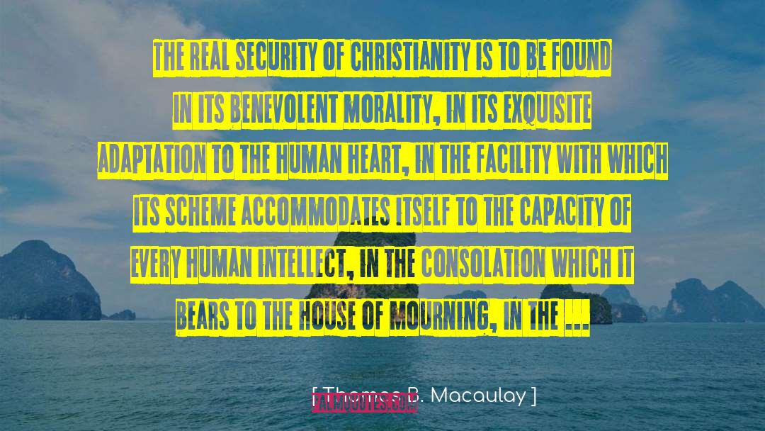 Facility quotes by Thomas B. Macaulay