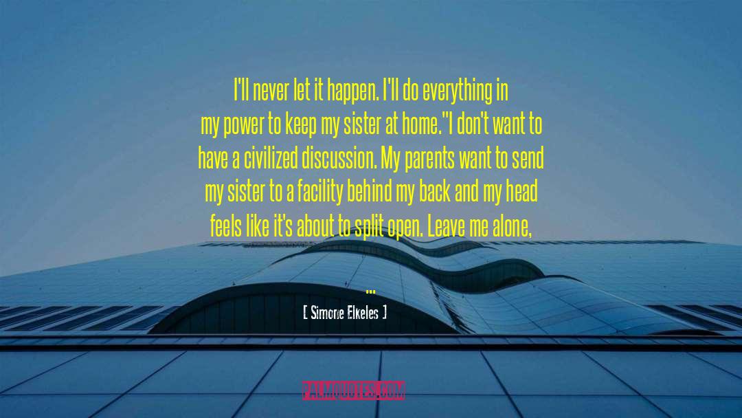Facility quotes by Simone Elkeles