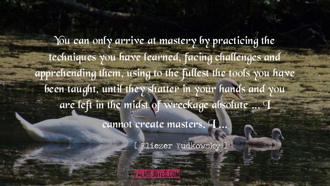 Facing Challenges quotes by Eliezer Yudkowsky