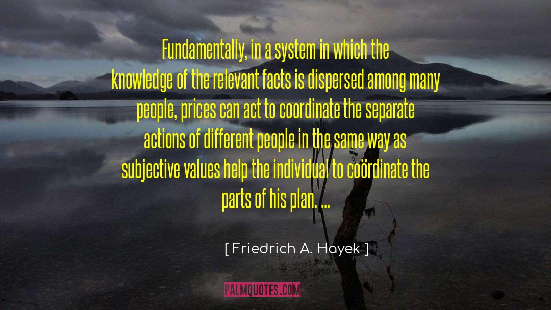 Facing Facts quotes by Friedrich A. Hayek