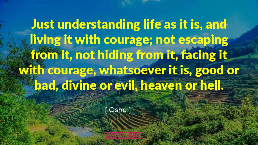 Facing Facts quotes by Osho