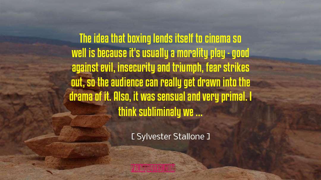 Facing Fear quotes by Sylvester Stallone