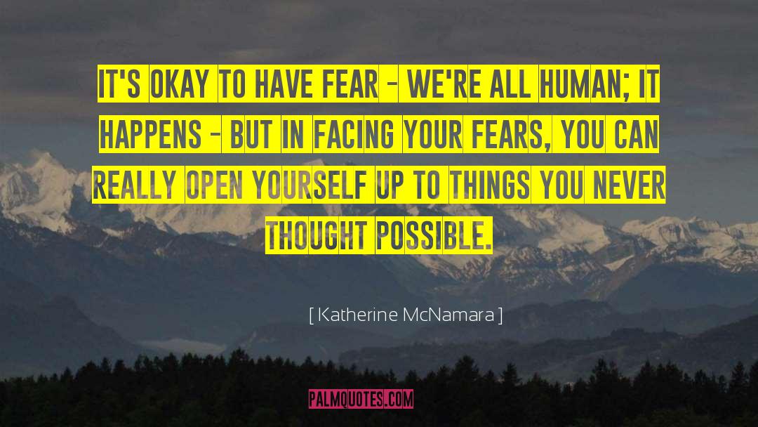 Facing Giants quotes by Katherine McNamara