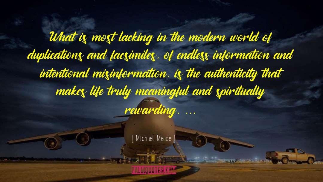 Facsimiles quotes by Michael Meade