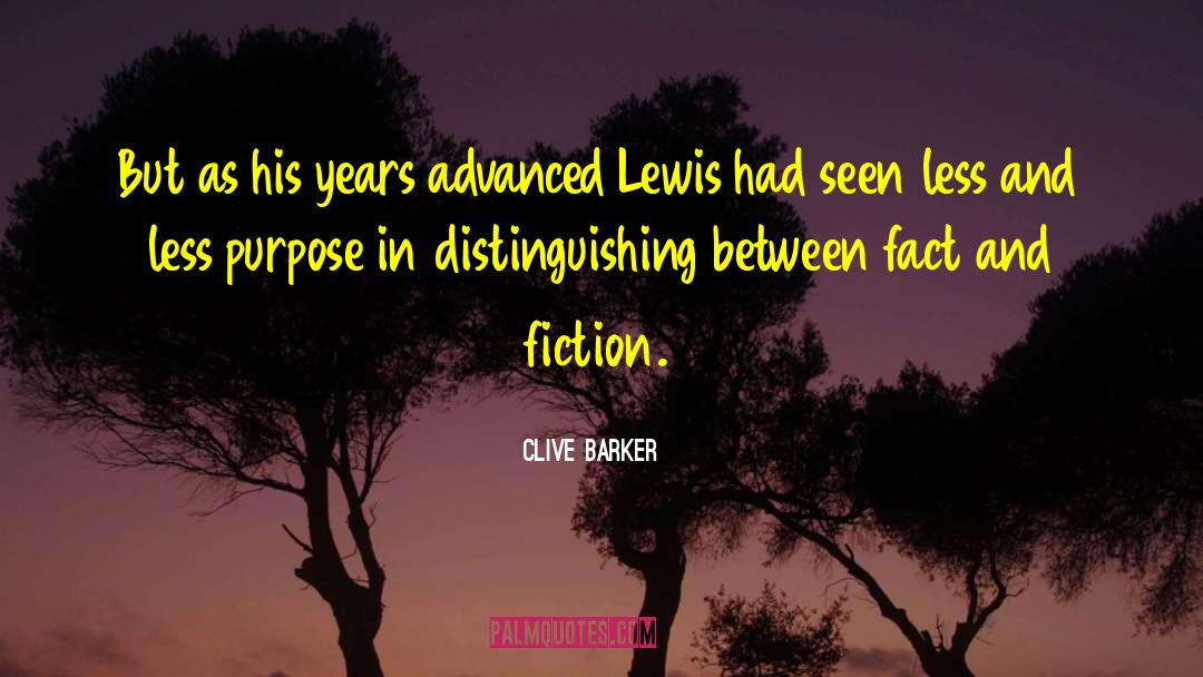 Fact And Fiction quotes by Clive Barker