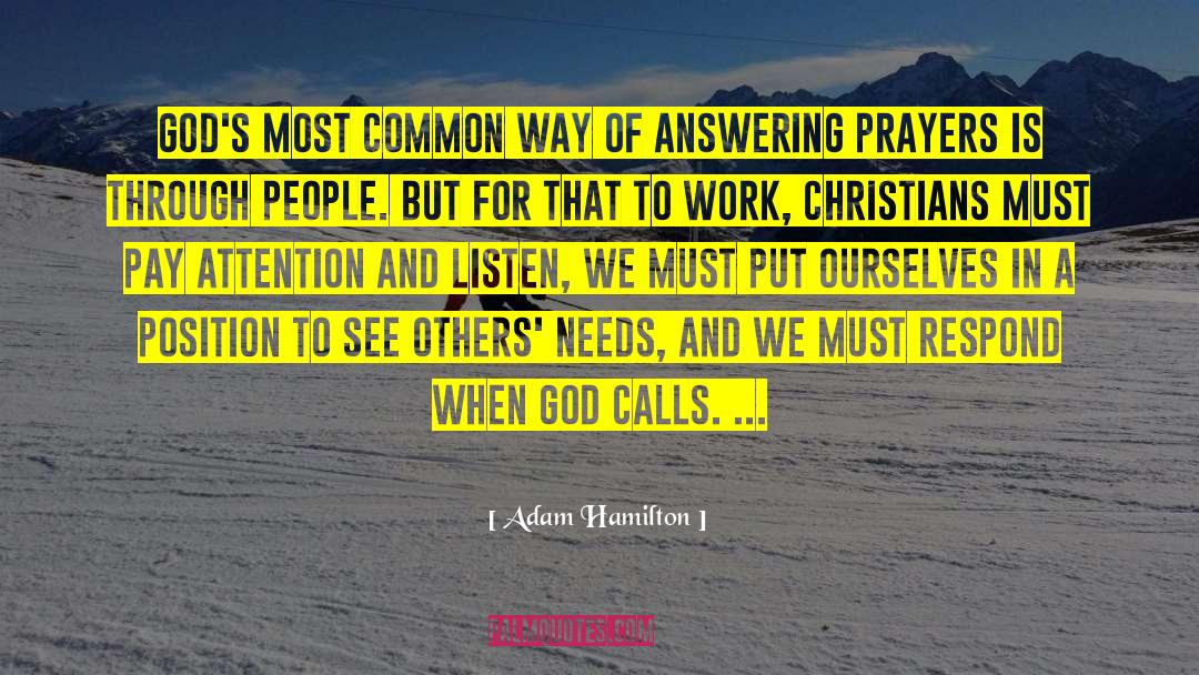 Fact Of God quotes by Adam Hamilton