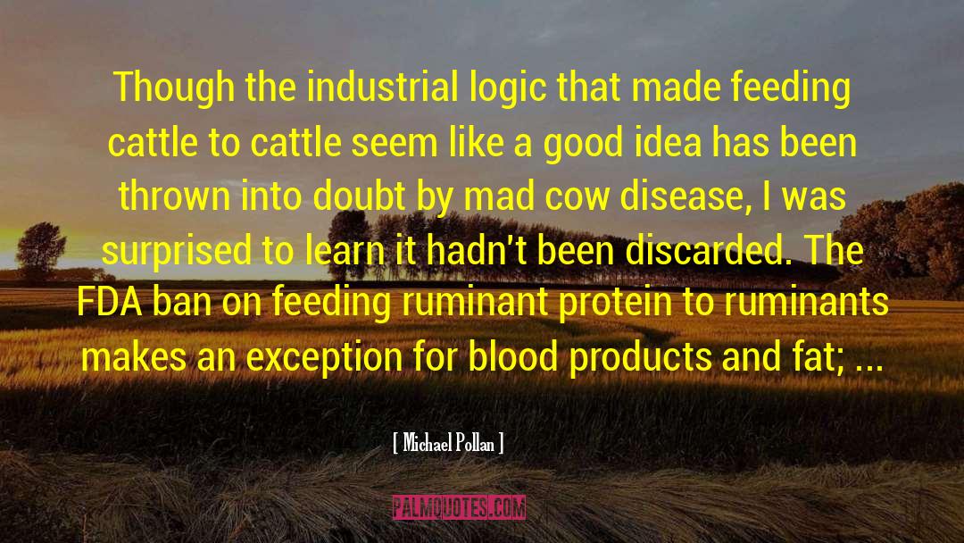 Factory Farming quotes by Michael Pollan