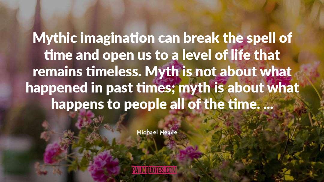 Facts Imagination quotes by Michael Meade