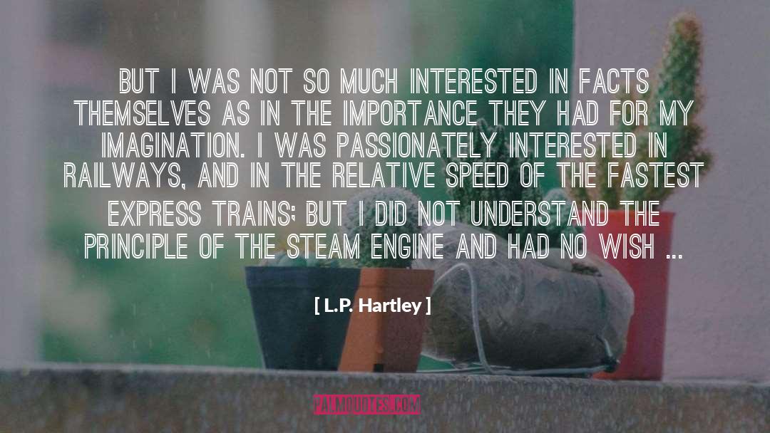 Facts Imagination quotes by L.P. Hartley