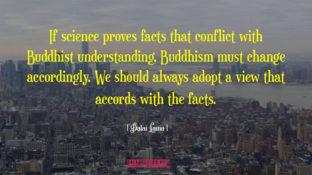 Facts Imagination quotes by Dalai Lama