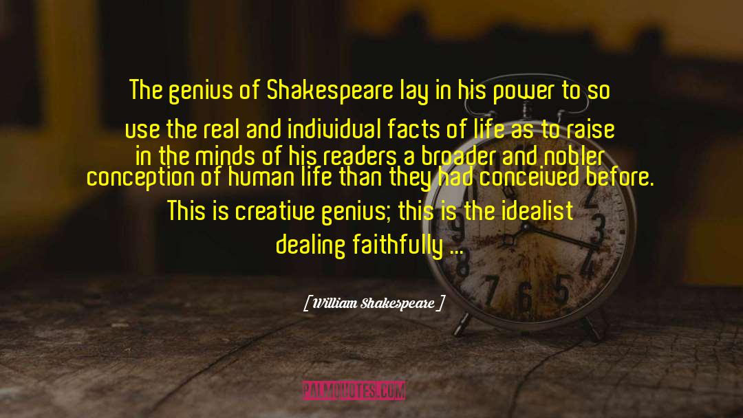 Facts Of Life quotes by William Shakespeare