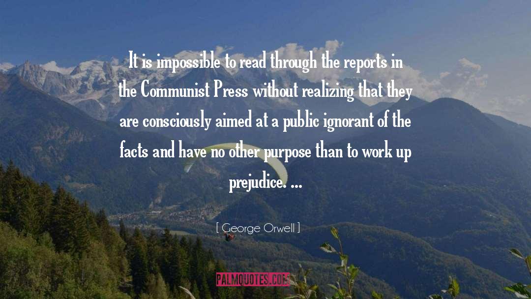 Facts quotes by George Orwell