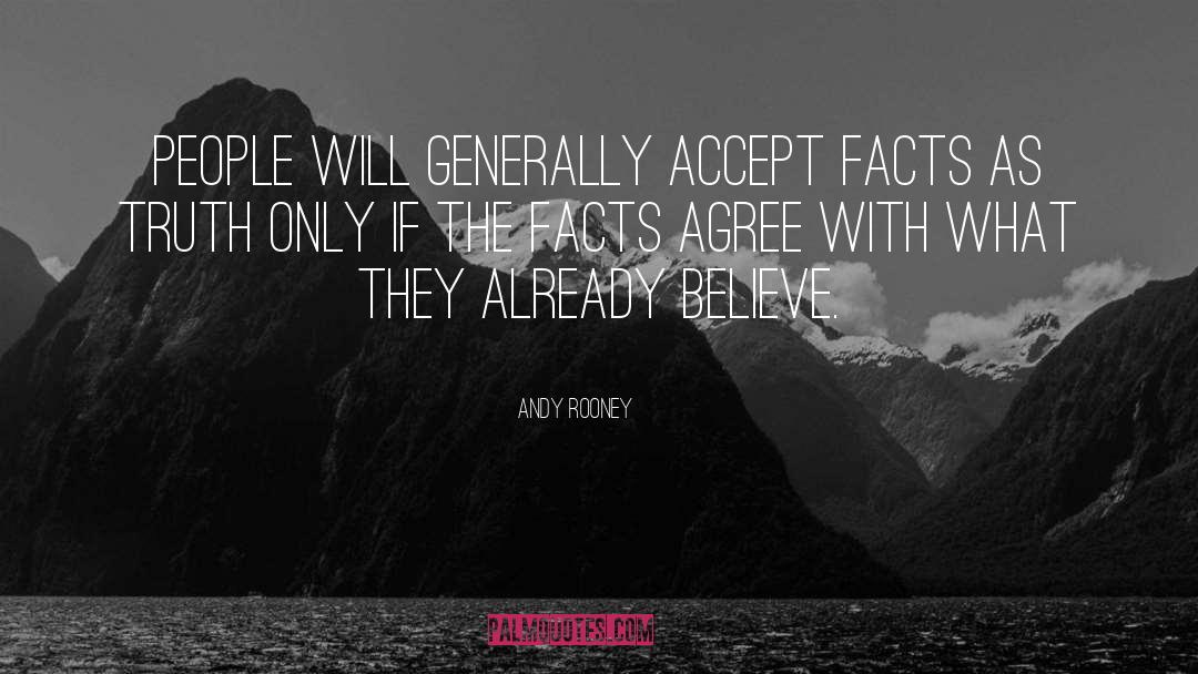 Facts quotes by Andy Rooney