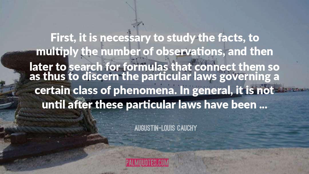 Facts What quotes by Augustin-Louis Cauchy