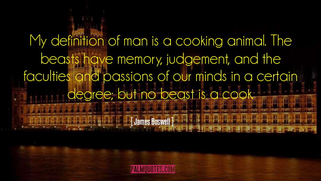 Faculties quotes by James Boswell