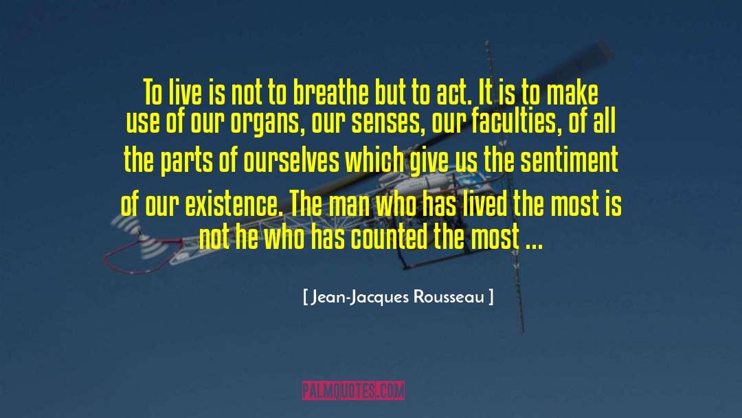Faculties quotes by Jean-Jacques Rousseau