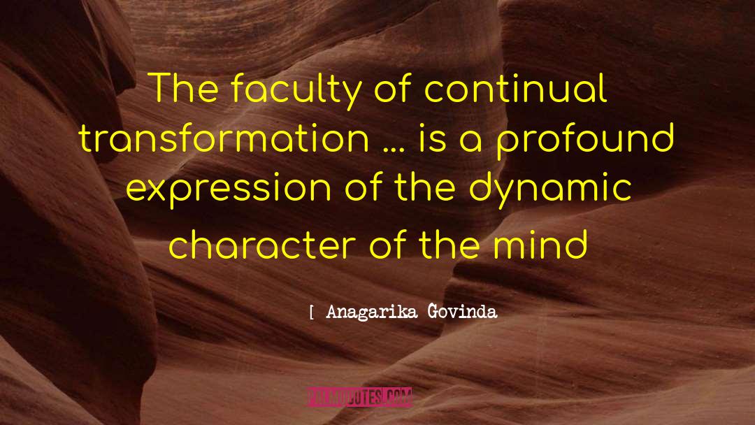 Faculty quotes by Anagarika Govinda