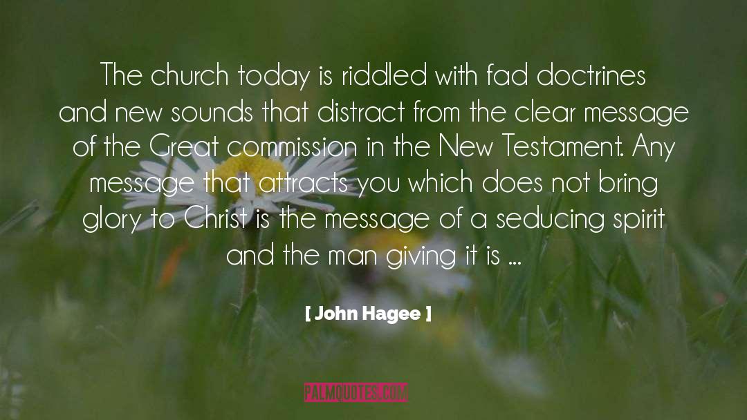 Fad quotes by John Hagee