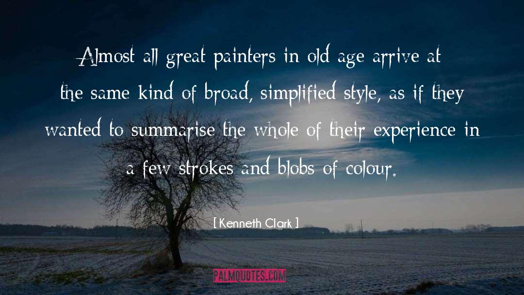 Faded Colour quotes by Kenneth Clark