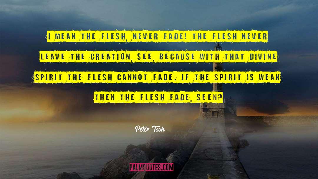 Fades quotes by Peter Tosh