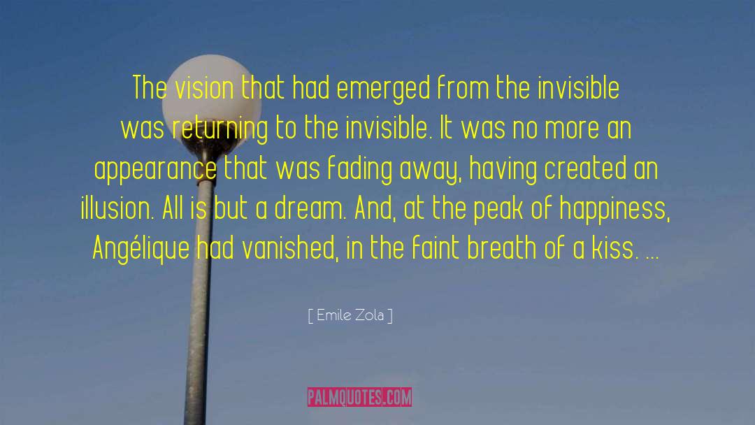 Fading Away Love quotes by Emile Zola