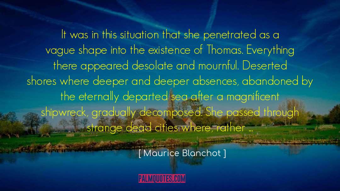 Fading Away quotes by Maurice Blanchot